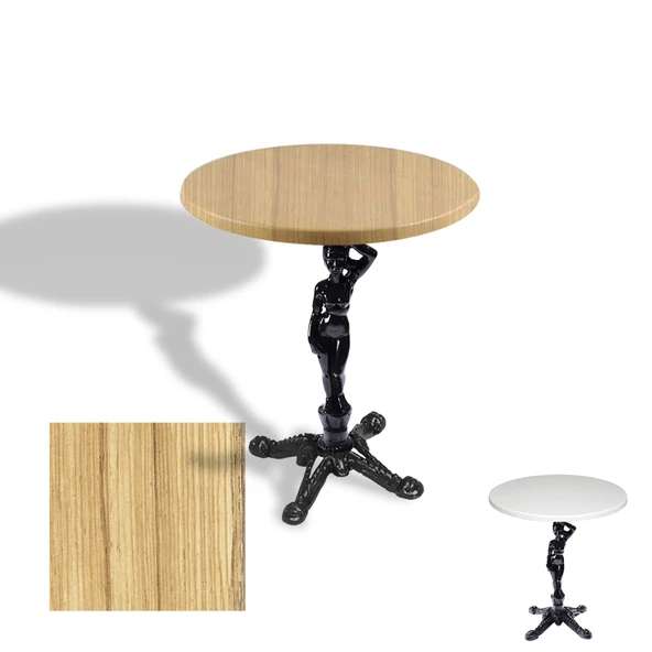 Çipa 1003 Döküm Ayak Yuvarlak Masa Çap 70cm - (Werzalit, Wermodin ve Allzalit Tabla) - Coco Bolo ürün görseli 1