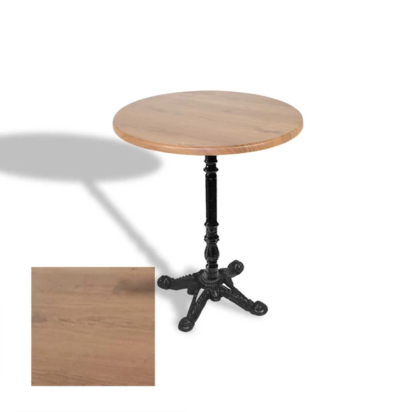 Çipa 1004 Döküm Ayak Yuvarlak Masa Çap 80cm - (Werzalit, Wermodin ve Allzalit Tabla) - Novagento ürün görseli 1