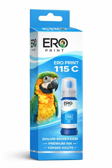 EPSON EcoTank L8160 Muadil Mavi Mürekkep 70ML ürün görseli 1