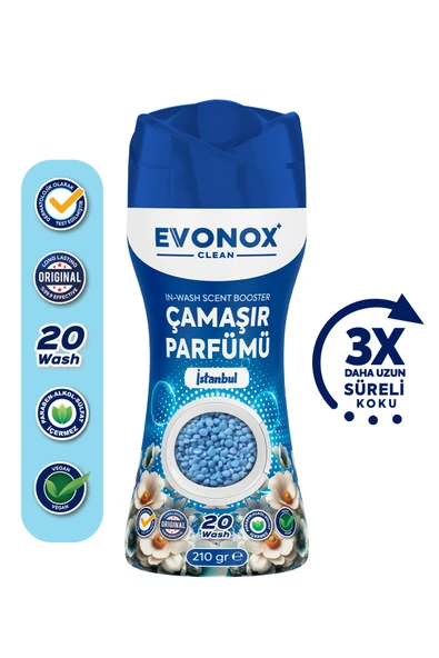 Evenox Granül Çamaşır Parfümü 210 gr -  İstanbul / Boncuk ürün görseli 1