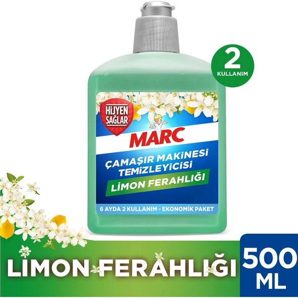 Marc Çamaşır Makinesi Temizleyici Limon Ferahlığı 500 Ml ürün görseli 1