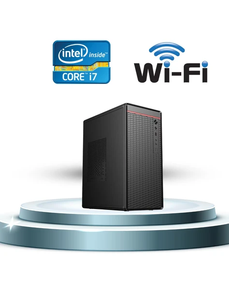 DAGMOR BN2015092 H61 ANAKART İNTEL İ7 2 4GB RAM 120GB SSD WİFİ ürün görseli 1