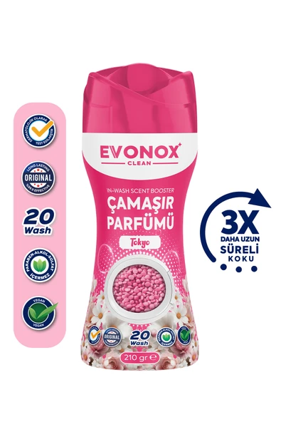Evenox Granül Çamaşır Parfümü 210 gr -  Tokyo / Boncuk ürün görseli 1
