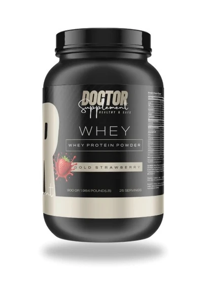 DR SUPPLEMENT WHEY 900GR ÇİLEK ürün görseli 1