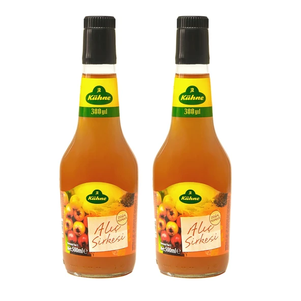 Kühne Alıç Sirkesi 500 ml Cam x 2 Adet ürün görseli 1