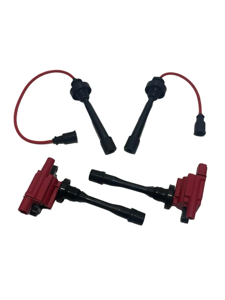 HighRs Ver3.0 HG008 Mitsubishi Pajero Lancer Ateşleme Bobini ve Teli 2 Adet ürün görseli 1