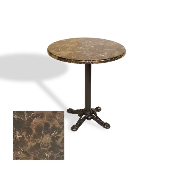 Çipa Döküm Ayak Yuvarlak Masa Çap 70cm - (Werzalit, Wermodin ve Allzalit Tabla) - Karacabey Mermer ürün görseli 1