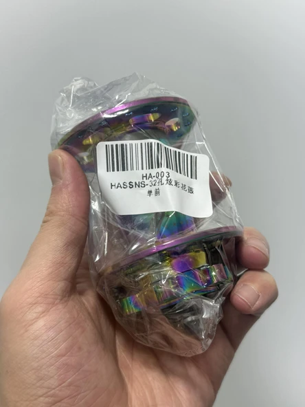 Hassns Pro 7 Ön Arka Göbek Seti Rainbow - Resim 4