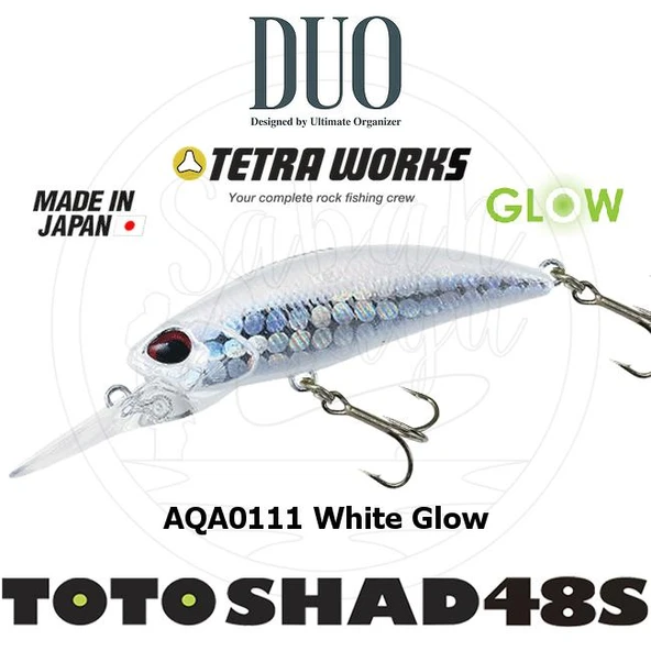 Duo Tetra Works Toto Shad 48S AQA0111 White Glow ürün görseli 1