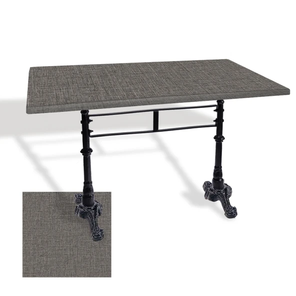 Çipa 3002 Döküm Ayak Masa 80x120 cm - (Werzalit, Wermodin ve Allzalit Tabla) - Twister ürün görseli 1
