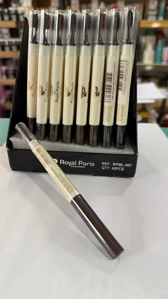 Royal Paris Eyebrow Fırçalı Kaş Kalemi Kahve ürün görseli 1