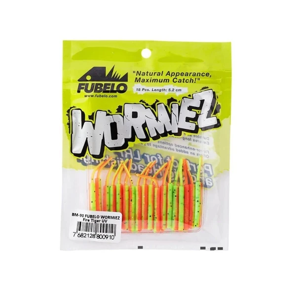 Fubelo Wormiez 5.2 Cm LRF Silikon Yem - Resim 3
