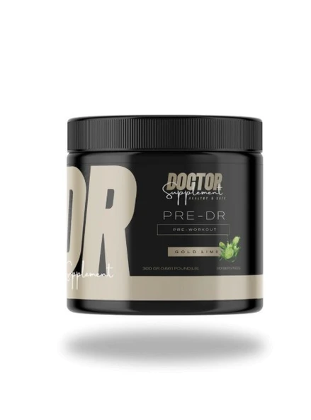 DR SUPPLEMENT PREWORKOUT 300 GRAM 30 SERVİS COOL LİME ürün görseli 1