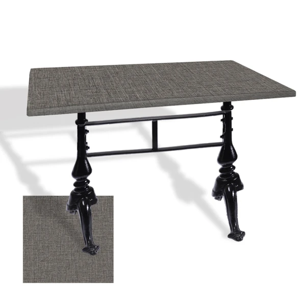 Çipa 3001 Döküm Ayak Masa 80x140 cm - (Werzalit, Wermodin ve Allzalit Tabla) - Twister ürün görseli 1
