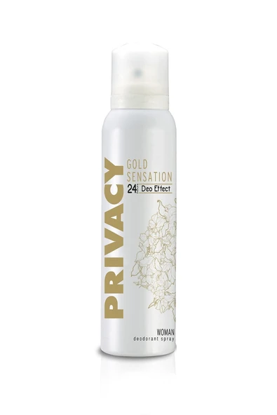 Privacy Gold Sensation Deodorant Women 150 ml ürün görseli 1