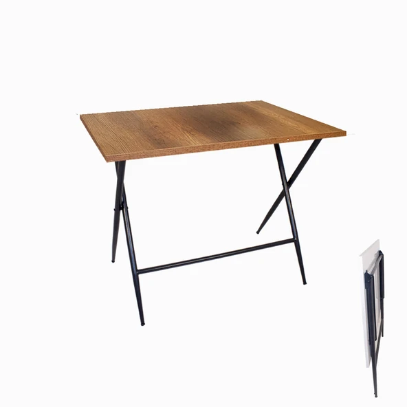 Katlanır Suntalam Tabla Masa 70x105 - Barok ürün görseli 1
