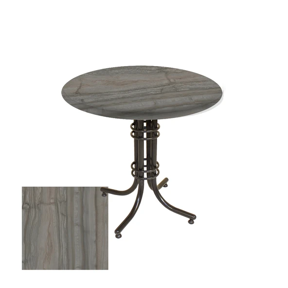 Buket Yuvarlak ESB Masa Çap 60cm - (Werzalit, Wermodin ve Allzalit Tabla) - Magma ürün görseli 1