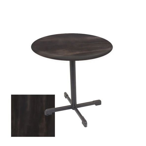 Halley Yuvarlak ESB Masa Çap 80cm - (Werzalit, Wermodin ve Allzalit Tabla) - Rocked ürün görseli 1