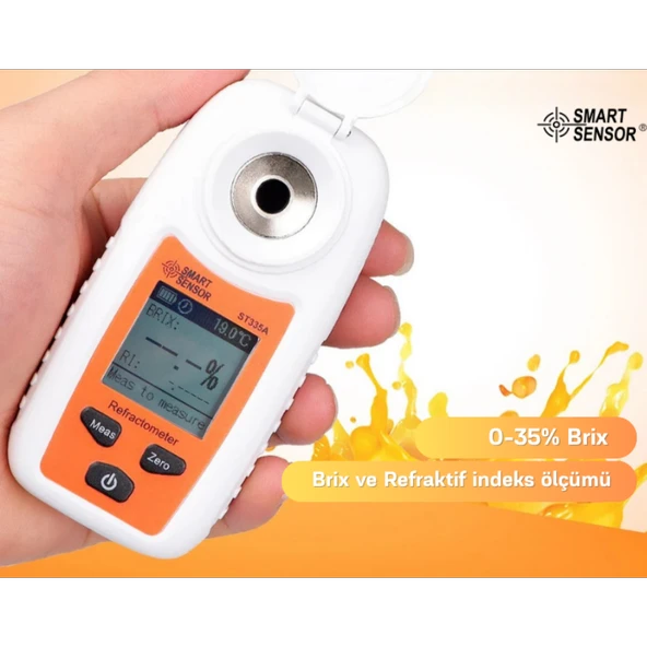 Smart Sensor ST335A Dijital Refraktometre 0-35 Brix - Resim 5