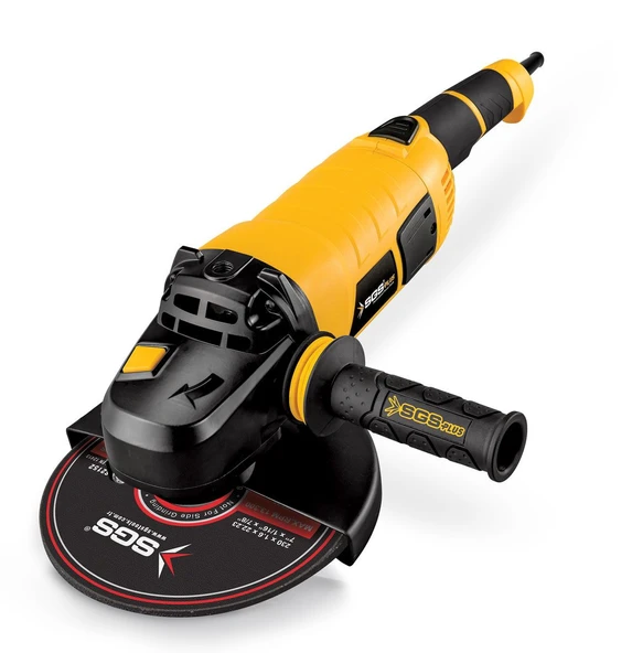 SGS PROFESYONEL TAŞLAMA MAKİNESİ 230MM 2500 WATT ürün görseli 1