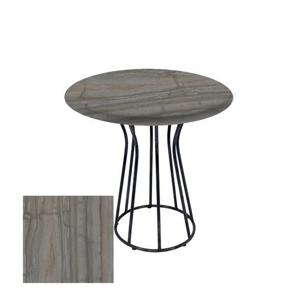Palermo Yuvarlak Masa Çap 80cm - (Werzalit, Wermodin ve Allzalit Tabla) - Magma ürün görseli 1