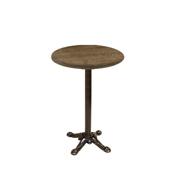 Bistro Döküm Ayak Çipa Masa -  (Werzalit, Wermodin ve Allzalit Tabla 70 cm çap) -  Canyon Hidalgo ürün görseli 1