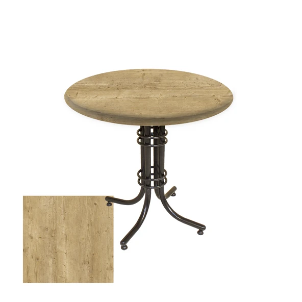 Buket Yuvarlak ESB Masa Çap 80cm - (Werzalit, Wermodin ve Allzalit Tabla) - Avalon Pine ürün görseli 1