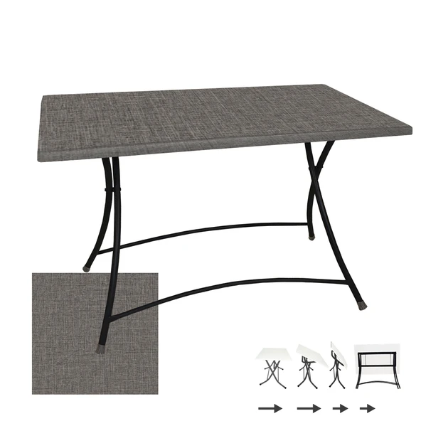 Modern Katlanır Masa 70x120 cm - (Werzalit, Wermodin ve Allzalit Tabla) - Twister ürün görseli 1