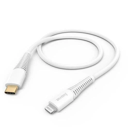 Hama USB-C - Lightning, Hızlı Şarj Kablosu 1.5m, Beyaz ürün görseli 1