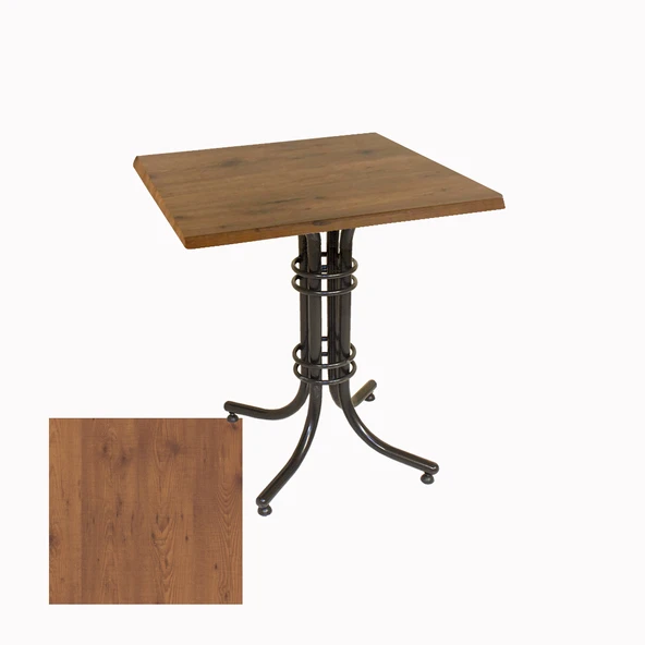 Buket Kare ESB Masa 60x60cm - (Werzalit, Wermodin ve Allzalit Tabla) - Novagento ürün görseli 1