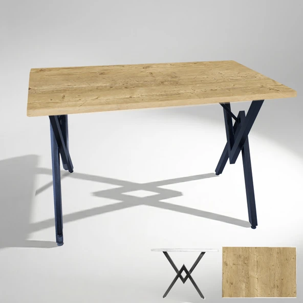 Anemon Mutfak Masası 80x140 (Werzalit, Wermodin ve Allzalit Tabla) - Avalone Pine ürün görseli 1