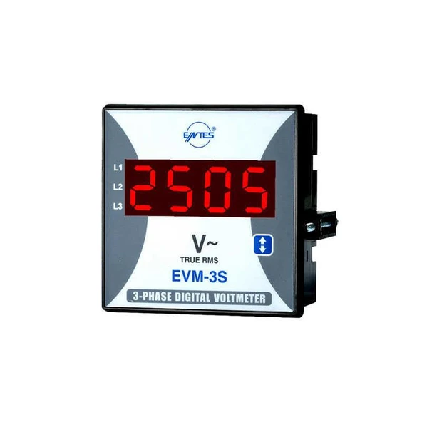 Entes Evm-3S-96 Voltmetre Seçebilir Rst Ölçer M0029 ürün görseli 1