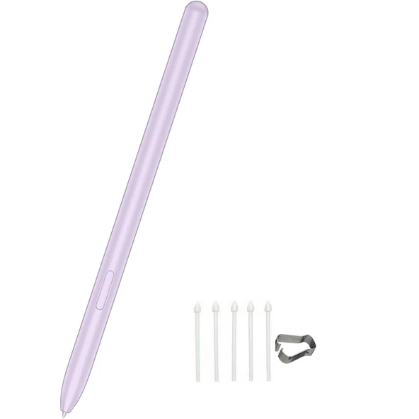 Samsung Galaxy Tab S9 Fe Plus S9 Plus S9 Ultra S9 Fe Uyumlu Spen Stylus Tablet Kalemi Yedek Uç Seti  Lila ürün görseli 1