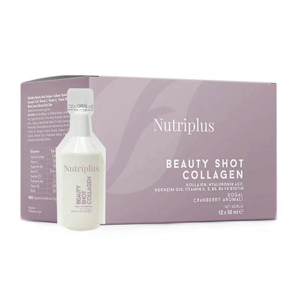 FARMASİ Nutriplus Beauty Shot Collagen 12’li Flakon ürün görseli 1