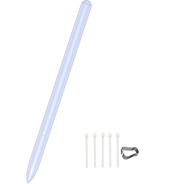 Samsung Galaxy Tab S9 Fe Plus S9 Plus S9 Ultra S9 Fe Uyumlu Spen Stylus Tablet Kalemi Yedek Uç Seti  Mavi ürün görseli 1