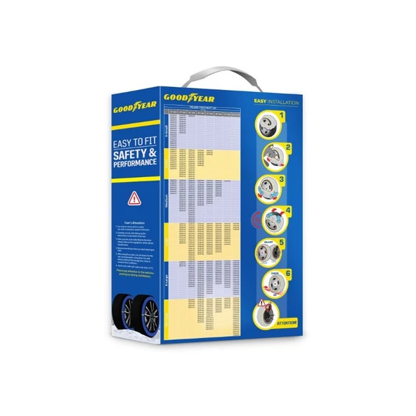 Goodyear Kar Çorabı L Beden GDY-401036 - Resim 2