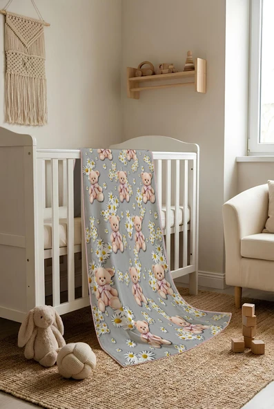 Soft Touch Termal Bebek Battaniyesi CBT0013
 RENKLİ 100 X 150 ürün görseli 1
