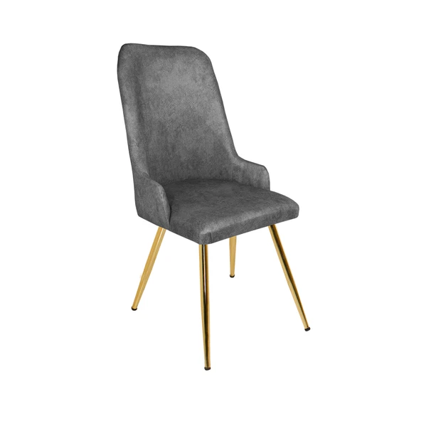 Çırağan Sandalye Gold - Füme ürün görseli 1