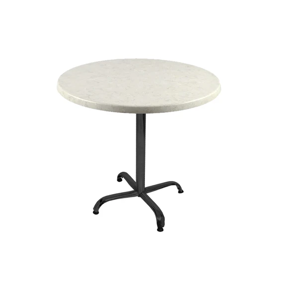 Indigo Yuvarlak Masa Çap 80cm - (Werzalit, Wermodin ve Allzalit Tabla) - Beyaz ürün görseli 1