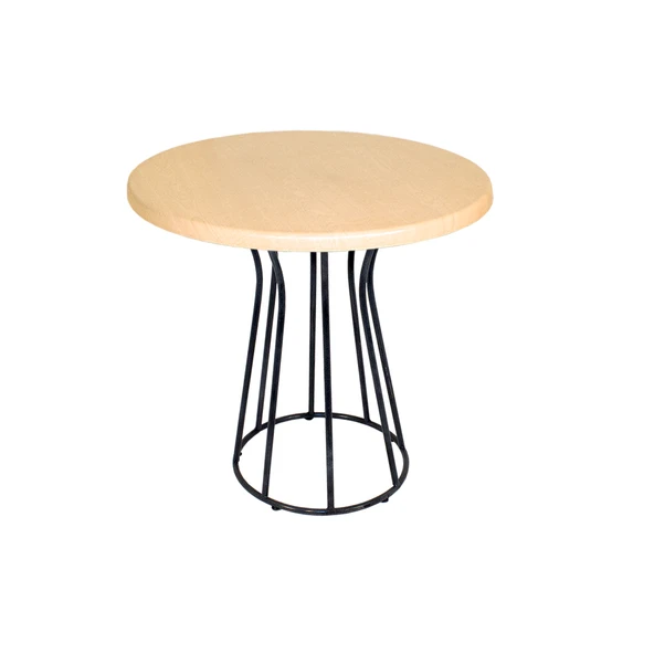 Palermo Yuvarlak Masa Çap 80cm - (Werzalit, Wermodin ve Allzalit Tabla) - Akçaağaç ürün görseli 1