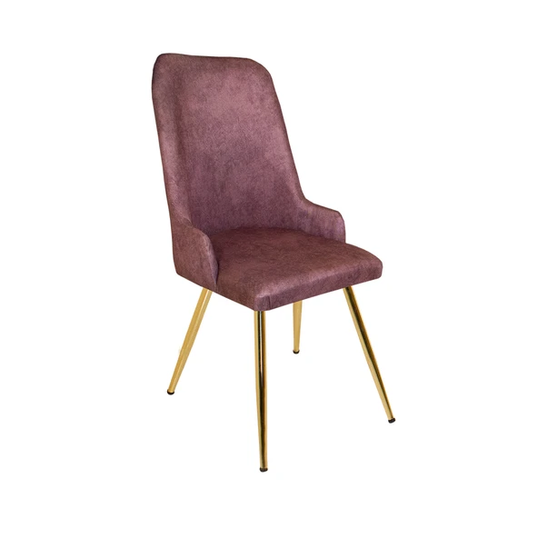 Çırağan Sandalye Gold - Pembe ürün görseli 1