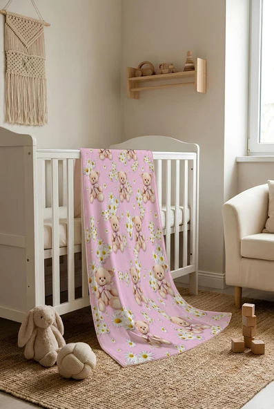 Soft Touch Termal Bebek Battaniyesi CBT0015
 RENKLİ 100 X 150 ürün görseli 1