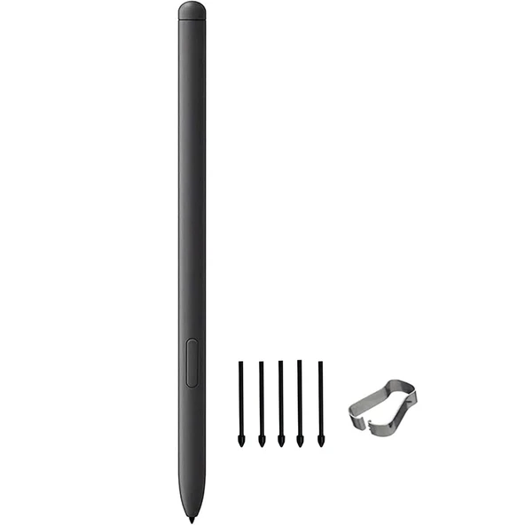 Samsung Galaxy Tab S10 Plus S10 Ultra Uyumlu Spen Stylus Tablet Kalemi Yedek Uç Seti  Siyah ürün görseli 1