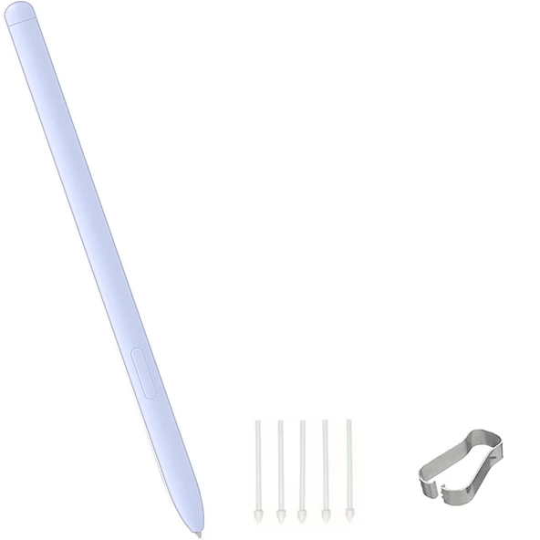 Samsung Galaxy Tab S10 FE 10.9" S10 FE Plus 13.1" Uyumlu Spen Stylus Tablet Kalemi Yedek Uç Seti  Mavi ürün görseli 1