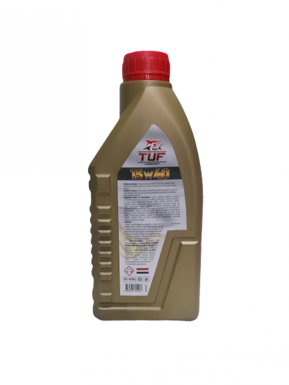 TUF 15W40 MOTOR YAĞI 1LİTRE - Resim 2