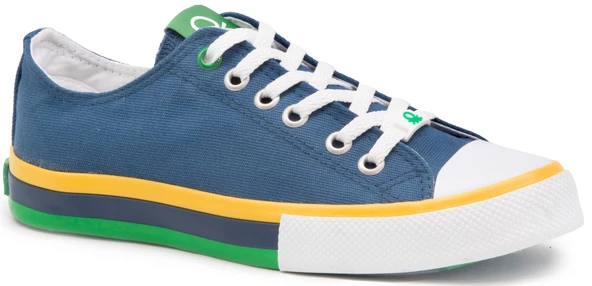 United Colors of Benetton Bnt 21Y 30191 Lacivert Erkek Ayakkabı Ayakkabı Spor ürün görseli 1