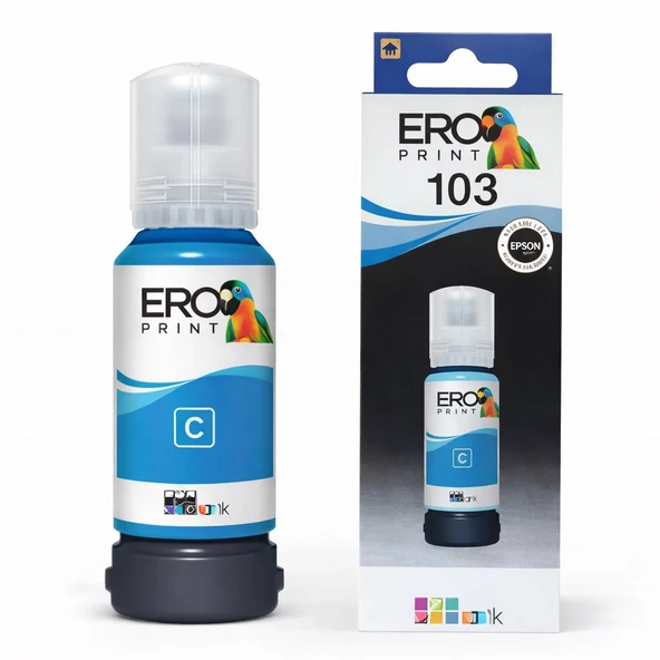 Epson EcoTank L1250 Mavi Muadil Mürekkep 65ML ürün görseli 1