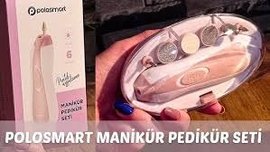 POLOSMART MANİKÜR PEDİKÜR SETİ PBS801 ürün görseli 1
