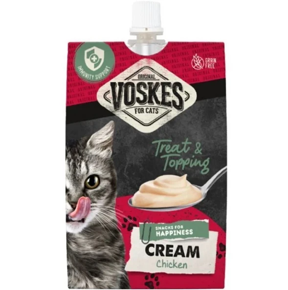 4 Adet Voskes Cream Tavuklu Kedi Ödülü 90gr ürün görseli 1