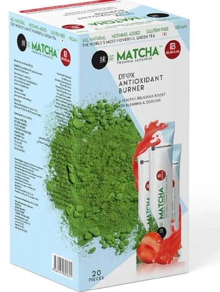 Matcha Çayı Çilekli ürün görseli 1